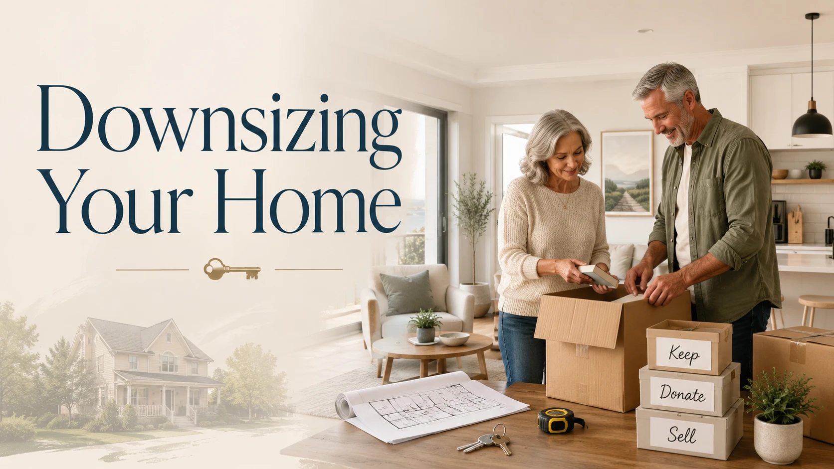 How to Downsize from a Large Home | Costs, Planning, and What to Expect